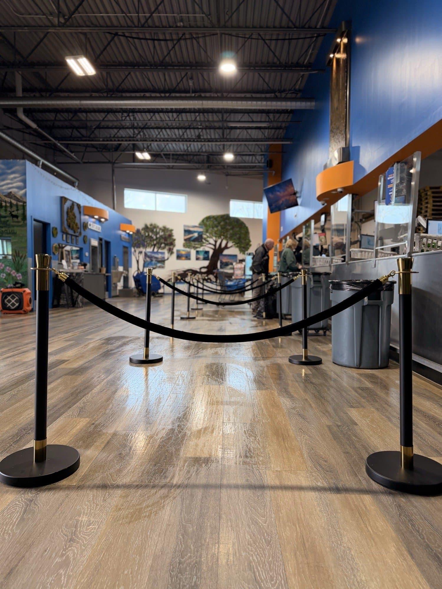 Inside Sage Hill Bottle Depot's clean, organized recycling facility